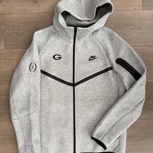 Georgia Bulldogs Football Nike Dri-FIT CFP Team Issue Jacket - NWT Size M - Rare